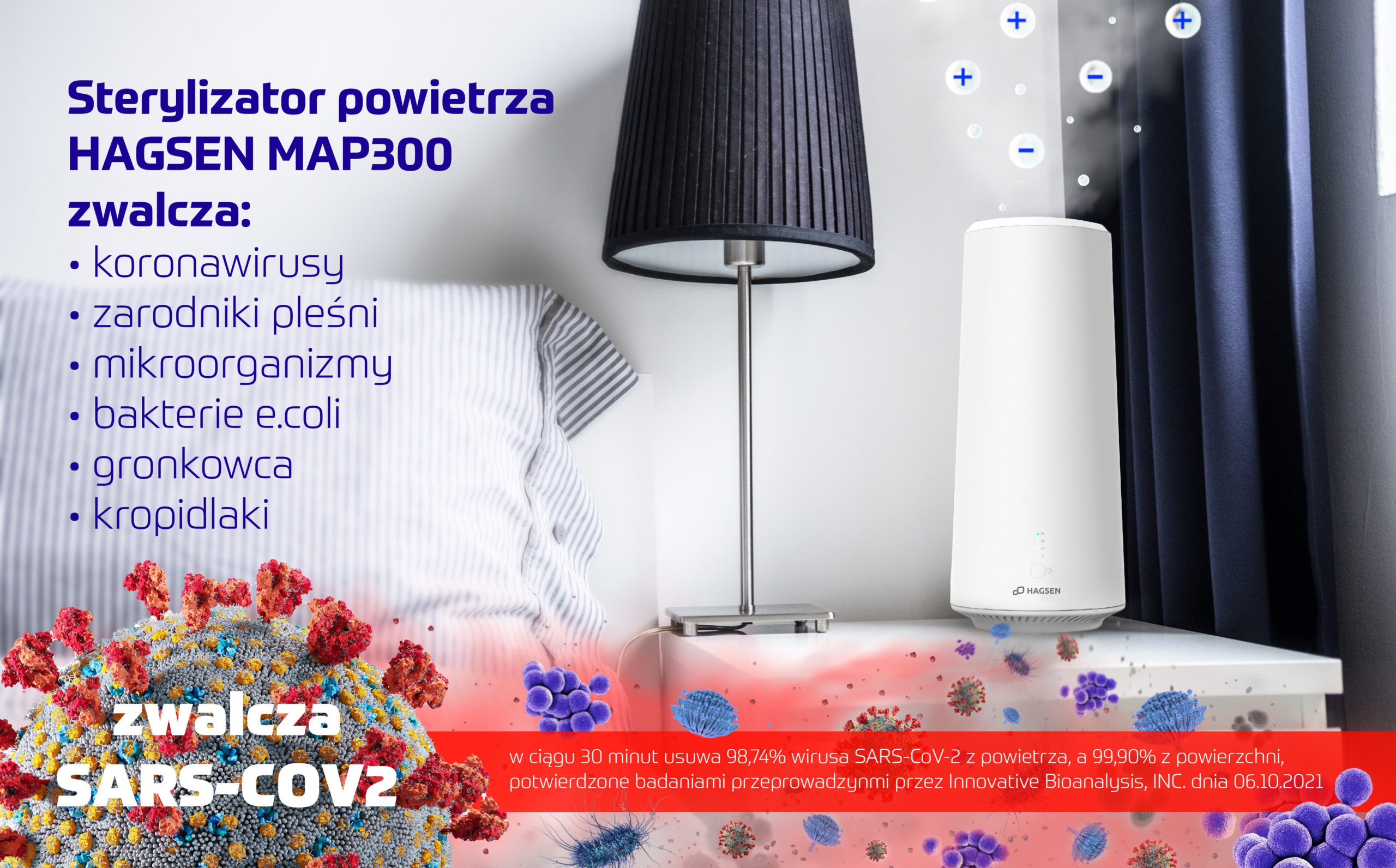 oczyszczacz powietrza HAGSEN